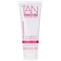 model co tanning tan remover exfoliating scrub 200ml