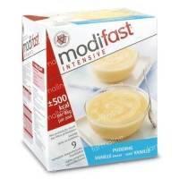 Modifast Intensive Pudding Vanilla 9x47 g Bags