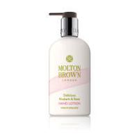 molton brown delicious rhubarb and rose hand lotion 300ml