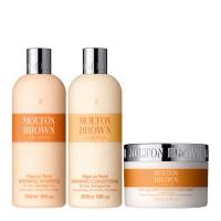 Molton Brown Papyrus Reed Repairing Shampoo, Conditioner 300ml & Deep Conditioning Mask 200ml (Bundle)