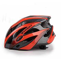 MOON Cycling Helmet BlackRed PCEPS 25 Vents MTB Protective