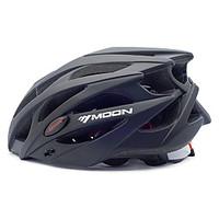 moon cycling bike helmet 21 vents black pceps protective ride helmet