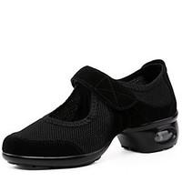 modern womens dance shoes sneakers breathable synthetic low heel black ...