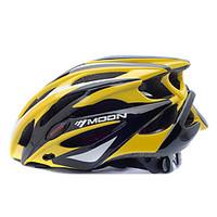 MOON BIke Helmet Cycling YellowBlack PCEPS 25 Vents MTB Protective Helmet