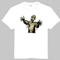 Movie The Mummy T-shirt Cosplay Costumes Skeleton/Skull Angel/Devil Ghost Movie Cosplay T-shirt Halloween Carnival Cotton