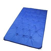 Moistureproof/Moisture Permeability Inflated Mat Sleeping Pad Blue Camping Traveling