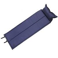 Moistureproof/Moisture Permeability Inflated Mat Sleeping Pad Dark Blue Camping Traveling