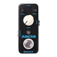 Mooer Blues Crab Blues Drive Guitar Effect Pedal Classic Blues Overdrive Sound Characteristic Full Metal Shell True Bypass