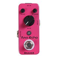 Mooer Ana Echo Analog Delay Guitar Effect Pedal Full Analog Circuit and Warm Clear Smooth Analog Delay Sound Full Metal Shell True Bypass