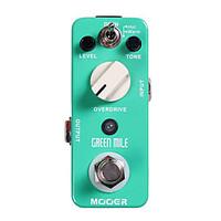 Mooer Green Mile Overdrive Pedal 2 Working Modes Full Metal Shell True Bypass