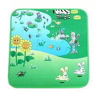 Moistureproof/Moisture Permeability Heat Insulation Picnic Pad Green Silver Hiking Camping Traveling Outdoor Indoor