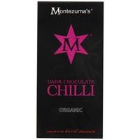 montezumas organic dark chocolate with chilli emperor bar 100g