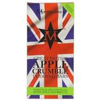montezumas great british pudding bar apple crumble 100g x 12
