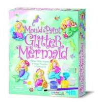 Mould and Paint Glitter Mermaid Plaster Kit