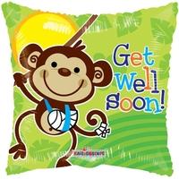 Monkey Get Well Balloon