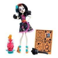 monster high doll art class skelita calaveras