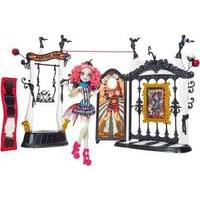 monster high freak du chic circus scaregrounds and rochelle goyle doll ...