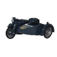 Motorbike/sidecar Raf Blue