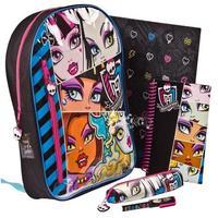 Monster High Stationery Filled Backpack - Damaged