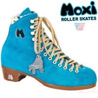 moxi pool blue quad roller skates boot only