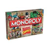 Monopoly Marvel Comic Books Retro