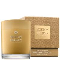 molton brown mesmerising oudh accord and gold single wick candle 180g