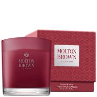 Molton Brown Patchouli and Saffron Three Wick Candle 480g