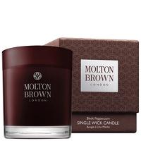 molton brown black peppercorn single wick candle 180g