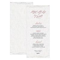 Modern Fairy Tale Menu Card