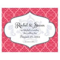 Moroccan Save The Date Card