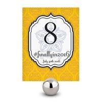 Moroccan Table Number