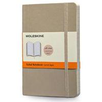 Moleskine Coloured Ruled Notebook Soft Pocket Khaki Beige