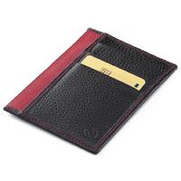 Montegrappa Credit Card Case 3+3 CC Black & Red