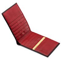 Montegrappa Wallet 14 CC Black & Red