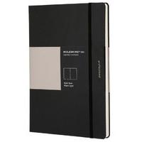 Moleskine Black A4 Plain Notebook