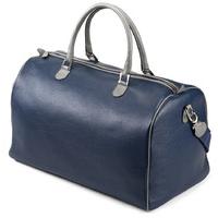 montegrappa soft travel bag blue grey