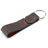 Montegrappa Belt Folded Key Holder Brown & Caramel