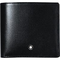 Montblanc Meisterstuck Calfskin Wallet 4cc with Coin Case Black