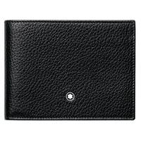 Montblanc Soft Grain Wallet 6cc Black