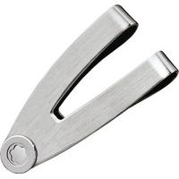 montblanc contemporary collection money clip stainless steel