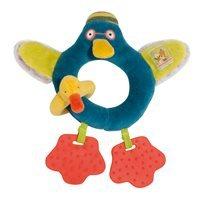 MOULIN ROTY CHILDRENS DUCK RING RATTLE