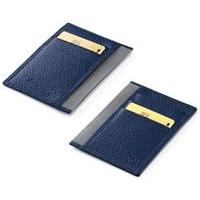 Montegrappa Vertical Pocket Case 3+3 CC Blue & Grey