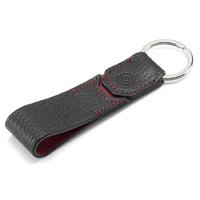 montegrappa belt folded key holder black red