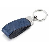 montegrappa belt loop key holder blue grey