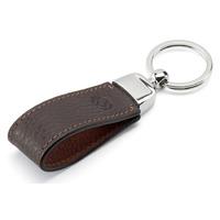 montegrappa belt loop key holder brown caramel