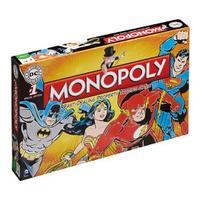 monopoly dc comics retro edition