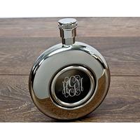 Monogram Nautical Flask