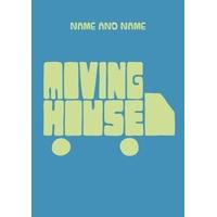 moving house personalised new home card