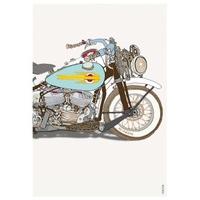 Motorbike | Birthday Card | BO1037