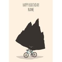 Mountain Biking | Birthday Card ...